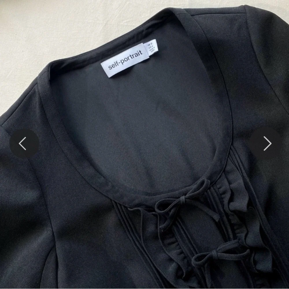 Self-Portrait Blazer Pleated Skirt Dress - Picture 7 of 8